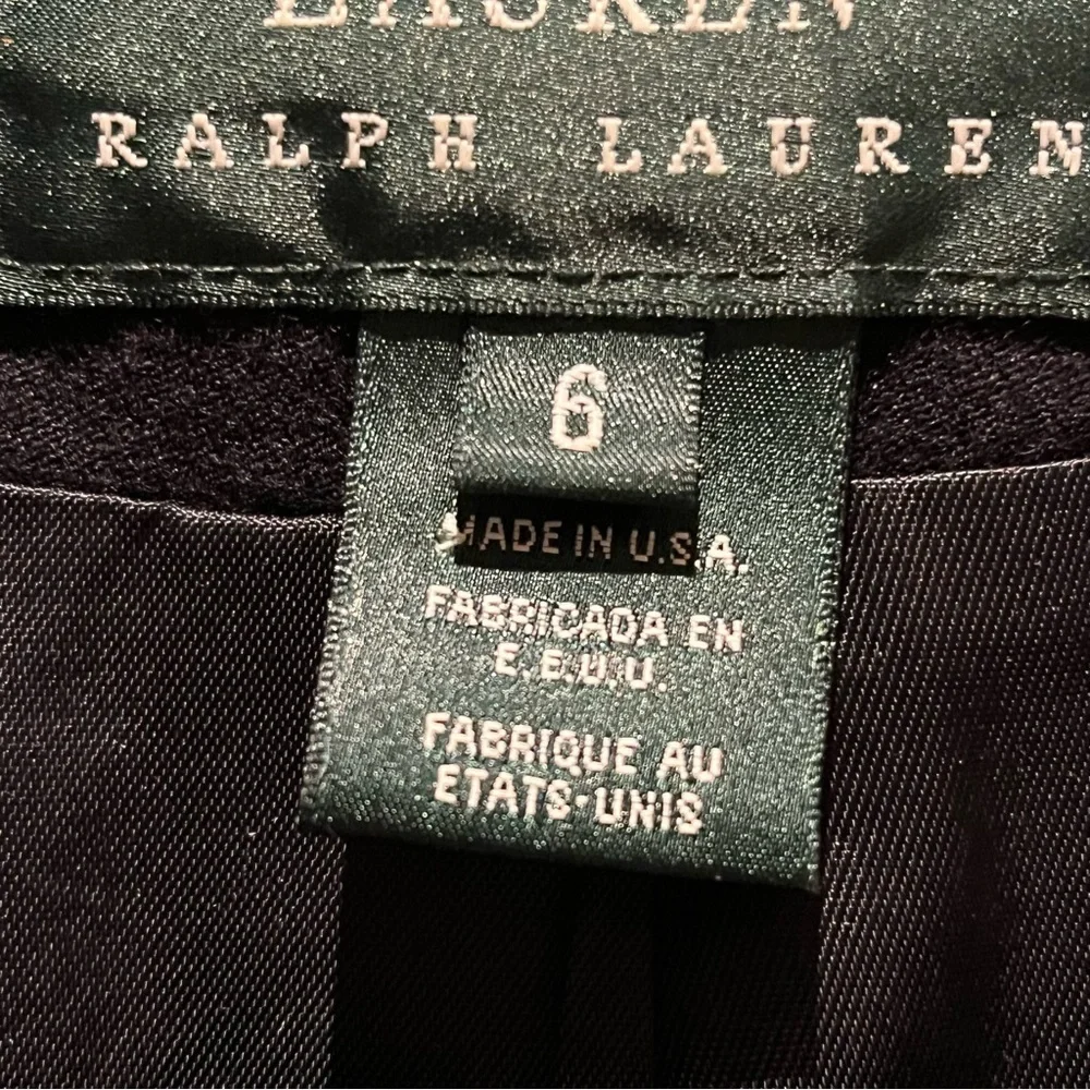 Vintage 100% Wool USA Made Ralph Lauren Double Breasted Crested Blazer Jacket 6 - Picture 10 of 14